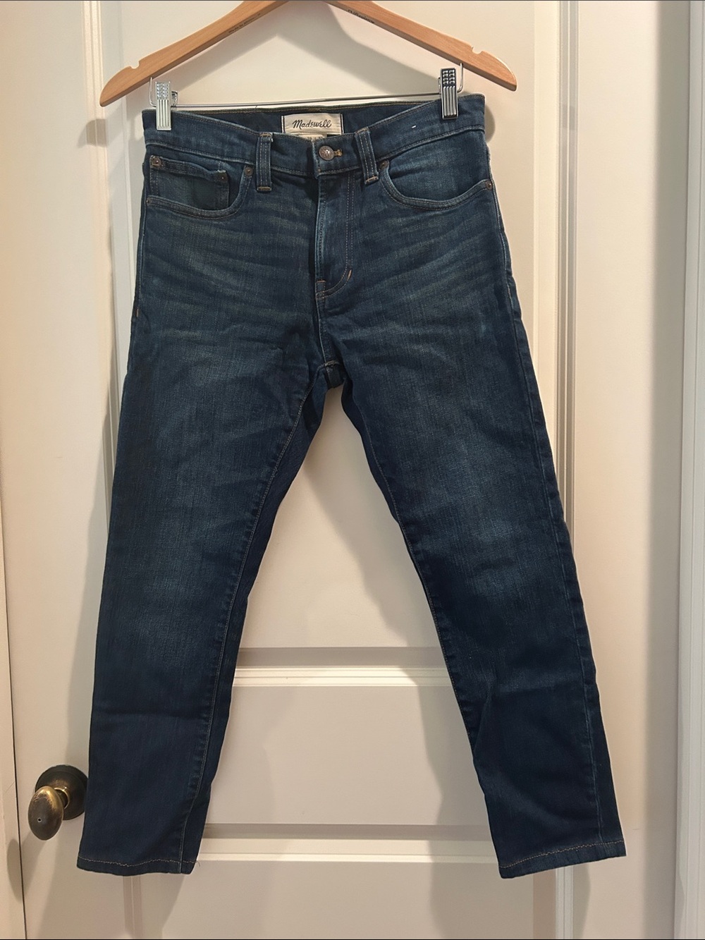 Madewell skinny dark stonewashed denim jeans men’s size W29L30